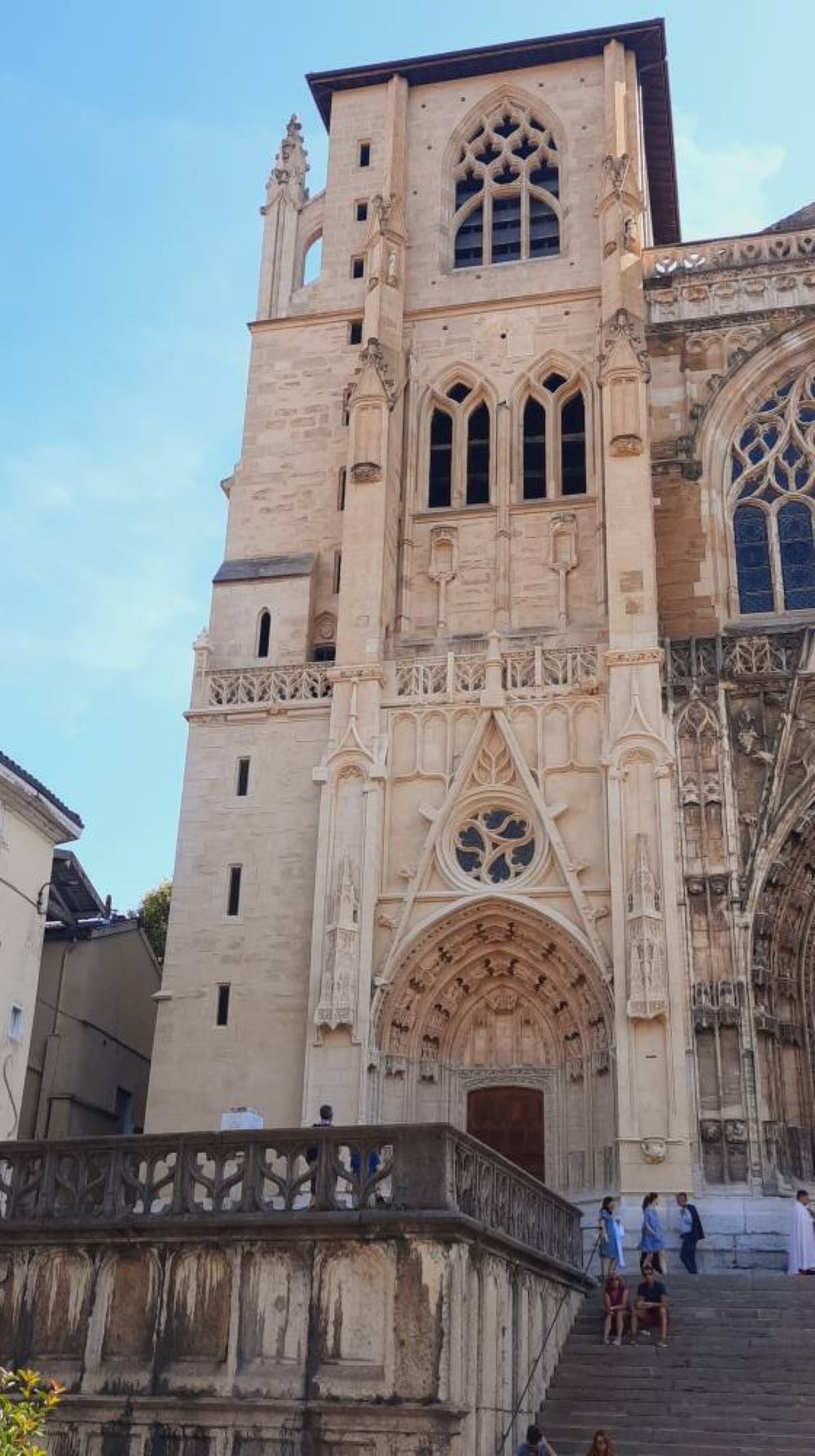 Vienne Cathédrale Saint-Maurice belltower dec23
