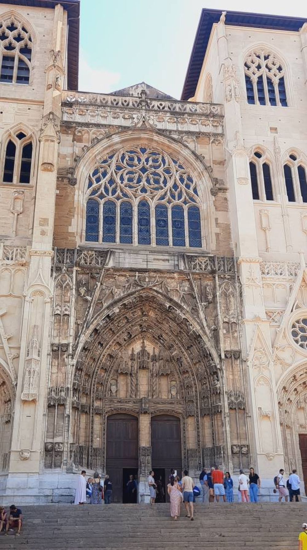 Vienne Cathédrale Saint-Maurice tympan dec23